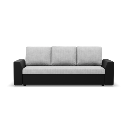 Sofa LUGO, Farbe - GRAU + SCHWARZ