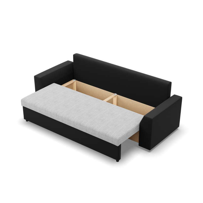 Sofa LUGO, Color - GRAY + BLACK