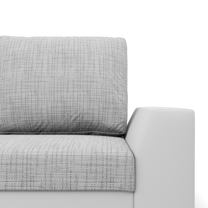 LUGO Sofa, Color - GRAY + WHITE