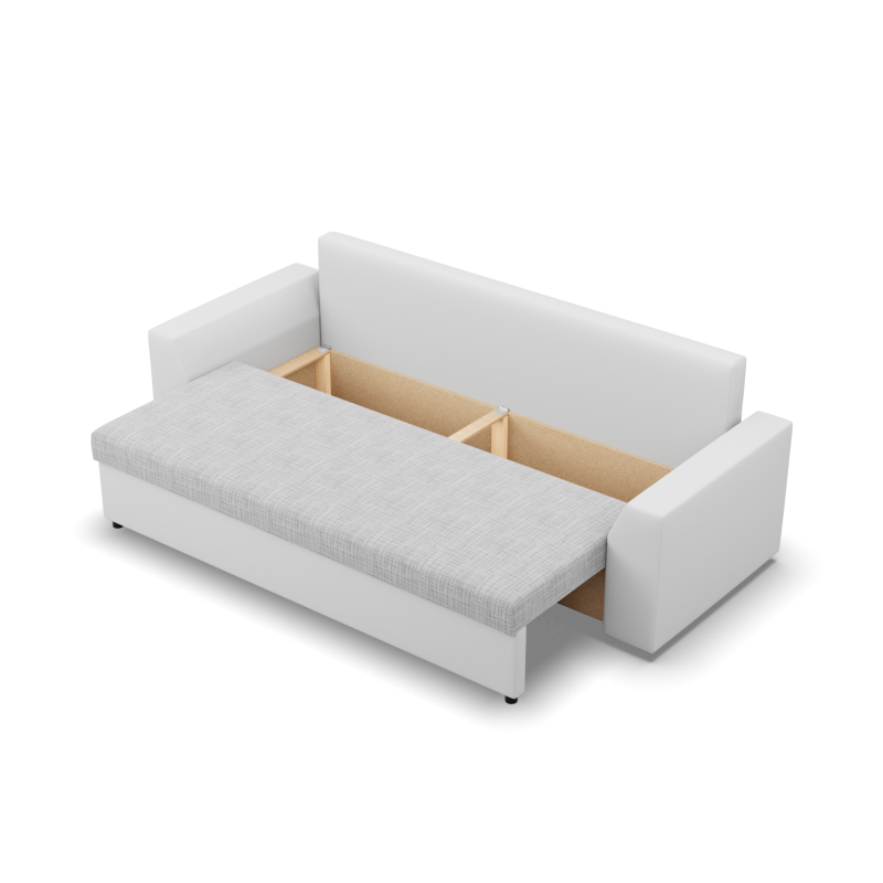 LUGO Sofa, Color - GRAY + WHITE