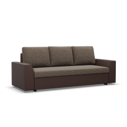 Sofa LUGO, Farbe - CAPPUCCINO + BRAUN