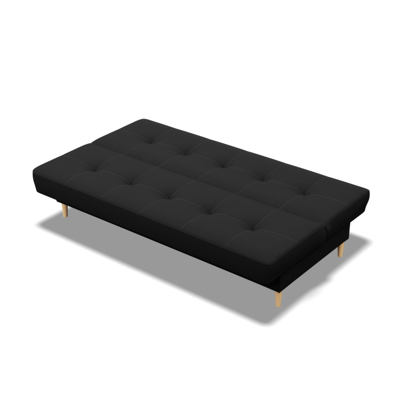 AVENTO Sofa Bed, Color - BLACK