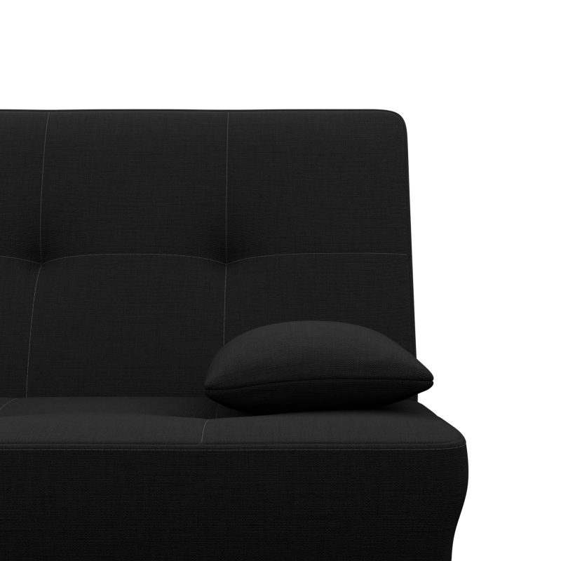 AVENTO Schlafsofa, Farbe - SCHWARZ