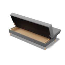 AVENTO Schlafsofa, Farbe - HELLGRAU