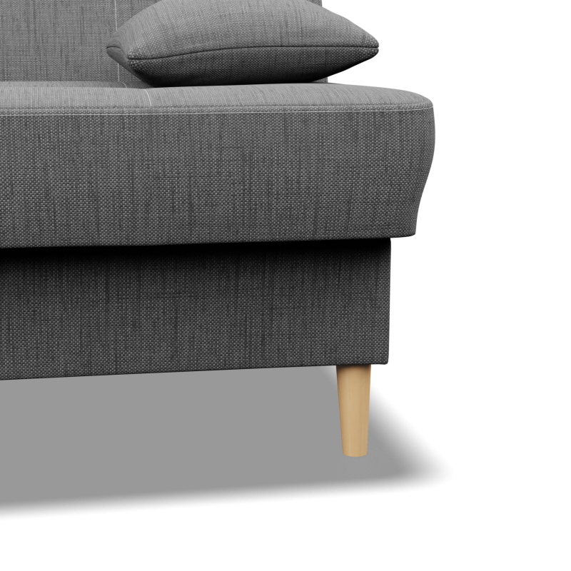 AVENTO Schlafsofa, Farbe - HELLGRAU