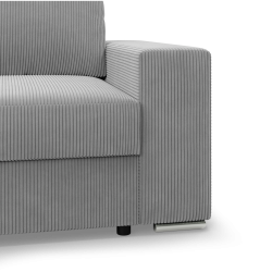 VELANO LL Sectional Sofa, Side - LEFT, Color - GRAY