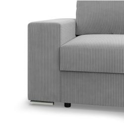 VELANO LL Corner Sofa, Side - RIGHT, Color - GRAY