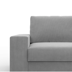 Ecksofa VELANO LL, Seite - RECHTS, Farbe - GRAU