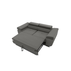 Sofa RIGATTO, Farbe - HELLGRAU, Schlafunktion - Mit Schlafunktion