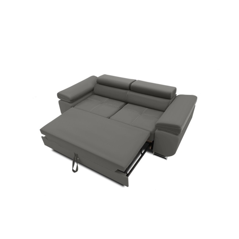 Sofa RIGATTO, Color - LIGHT GRAY, Sleeping function - With sleeping function
