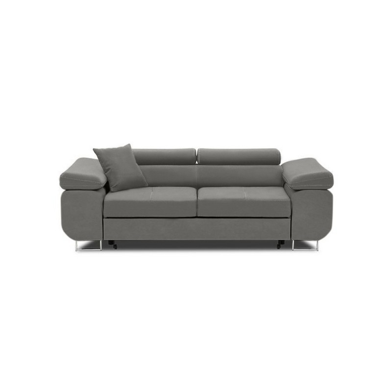 Sofa RIGATTO, Color - LIGHT GRAY, Sleeping function - Without sleeping function