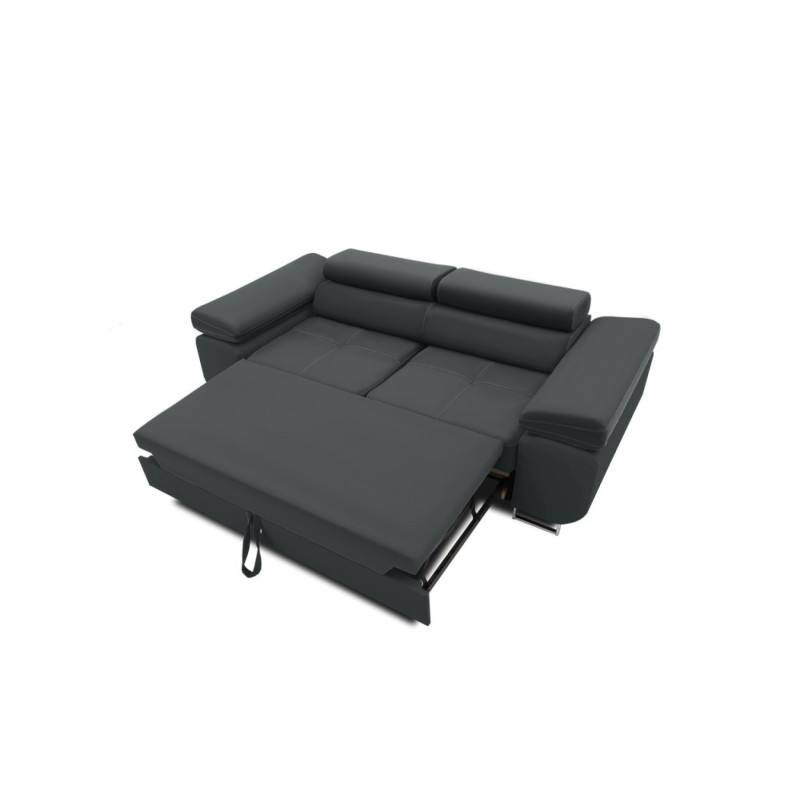 Sofa RIGATTO, Color - DARK GRAY, Sleeping function - With sleeping function