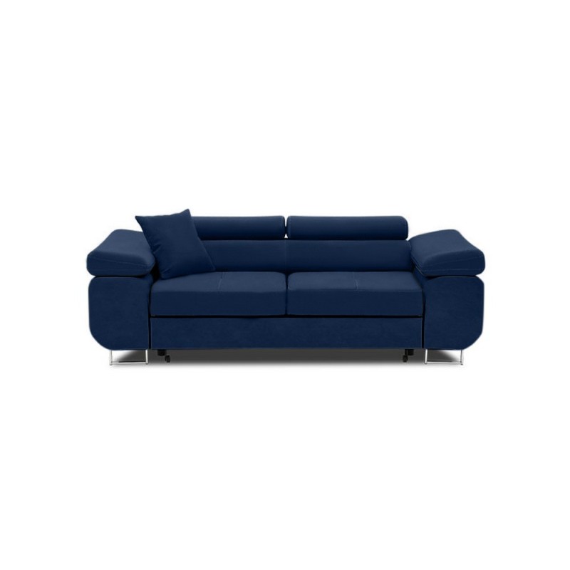 Sofa RIGATTO, Color - NAVY BLUE, Sleeping function - With sleeping function