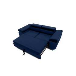 Sofa RIGATTO, Color - NAVY BLUE, Sleeping function - With sleeping function