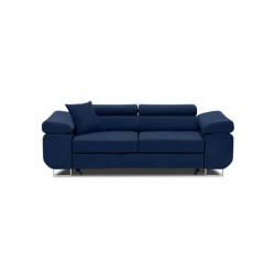 RIGATTO Sofa, Color - NAVY BLUE, Sleeping function - Without sleeping function