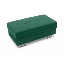 RIGATTO Pouf, Color - BOTTLE GREEN