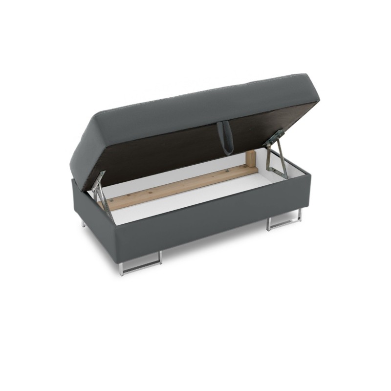 RIGATTO Pouf, Color - DARK GRAY