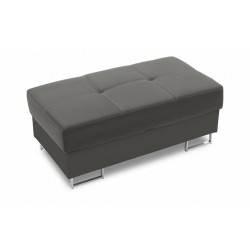 RIGATTO Pouf, Color - LIGHT GRAY