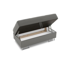 RIGATTO Pouf, Farbe - HELLGRAU