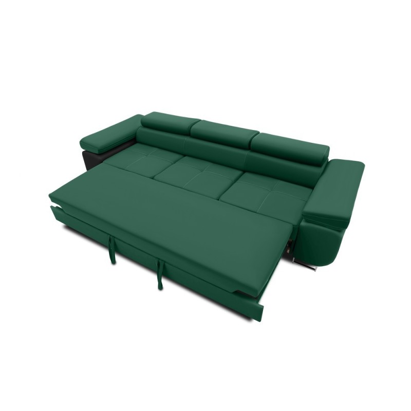 Sofa RIGATTO, Farbe - FLASCHENGRÜN