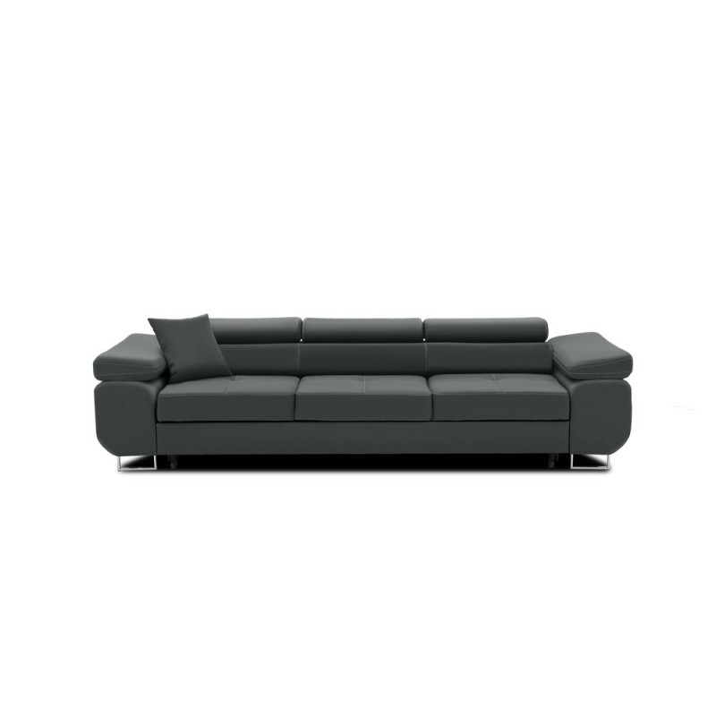 Sofa RIGATTO, Farbe - DUNKELGRAU