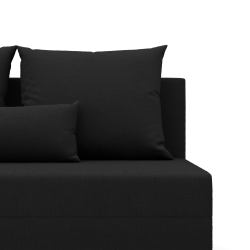 Ecksofa Fermo Lux, Farbe - SCHWARZ