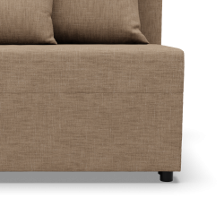 Fermo Lux Corner Sofa, Color - CAPPUCCINO