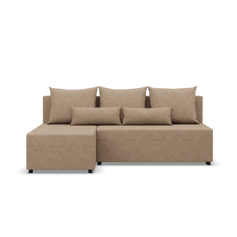 Fermo Lux Corner Sofa, Color - CAPPUCCINO