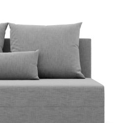 Ecksofa Fermo Lux, Farbe - GRAU