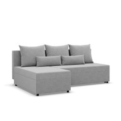 Fermo Lux Corner Sofa, Color - GRAY