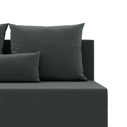 Ecksofa Fermo Kronos, Farbe - DUNKELGRAU