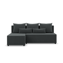 Fermo Kronos Corner Sofa, Color - DARK GRAY