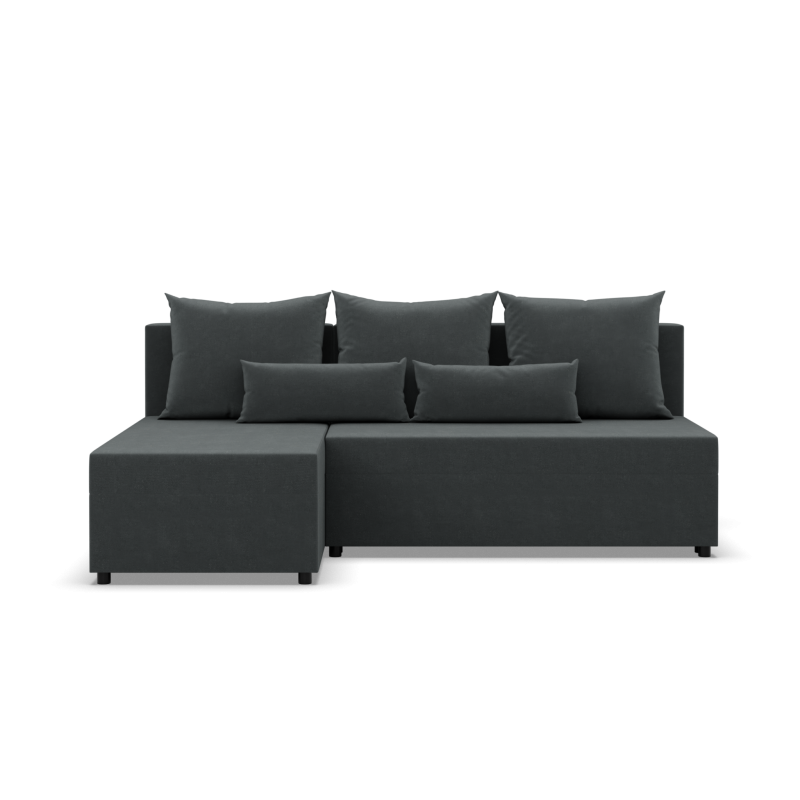 Fermo Kronos Corner Sofa, Color - DARK GRAY