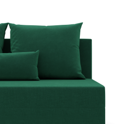 Fermo Kronos Corner Sofa, Color - BOTTLE GREEN