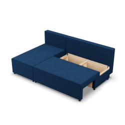 Fermo Kronos Corner Sofa, Color - NAVY BLUE