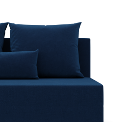 Ecksofa Fermo Kronos, Farbe - BLAU