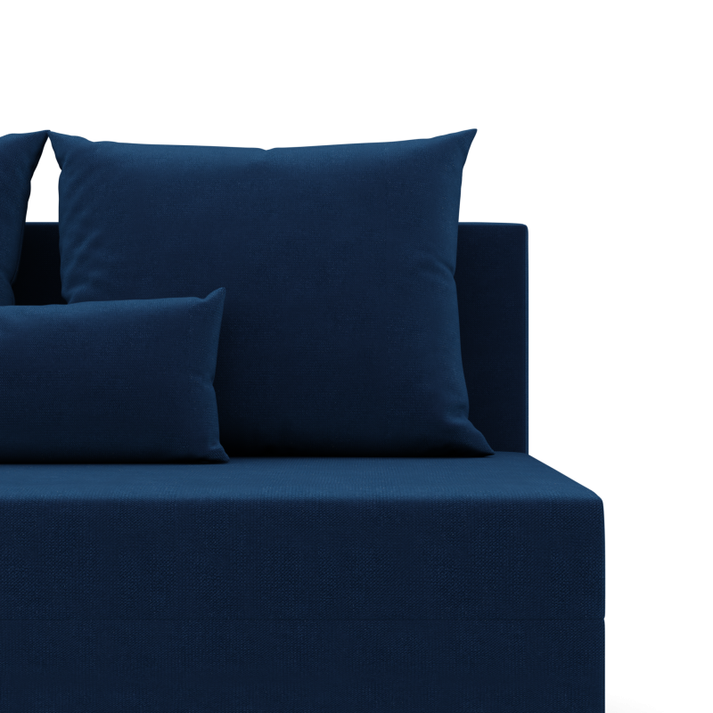 Ecksofa Fermo Kronos, Farbe - BLAU