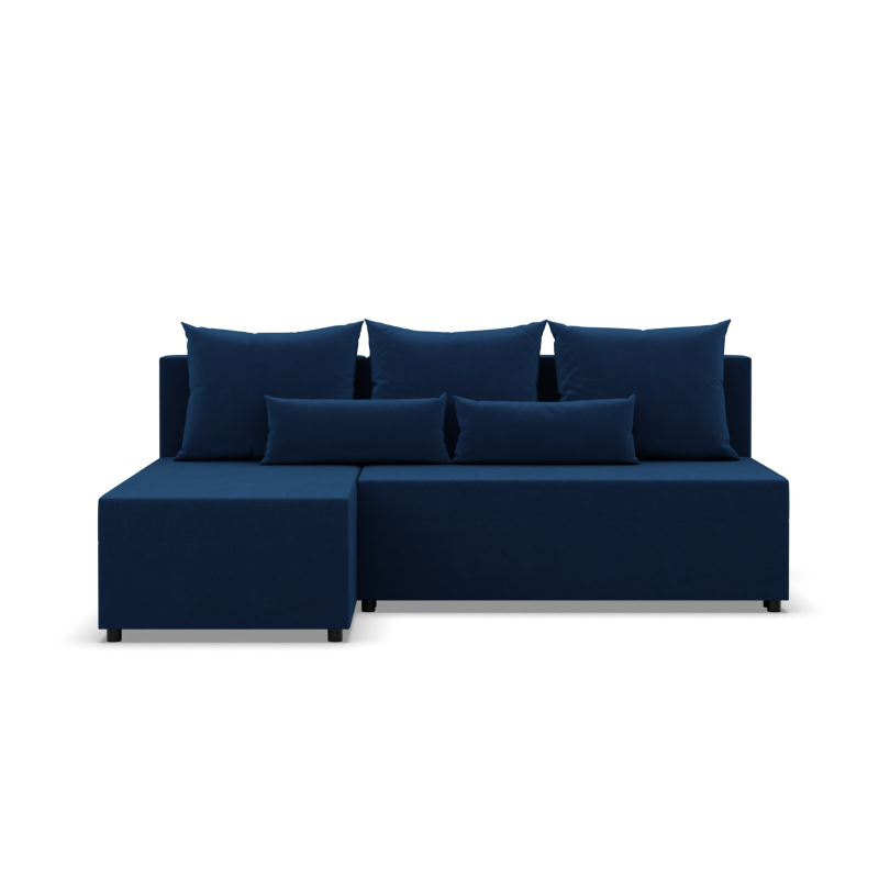 Ecksofa Fermo Kronos, Farbe - BLAU