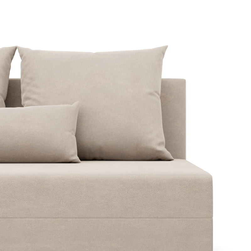 Ecksofa Fermo Kronos, Farbe - BEIGE
