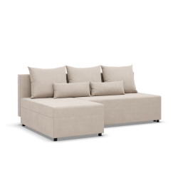 Ecksofa Fermo Kronos, Farbe - BEIGE