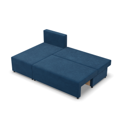 Fermo Poso Corner Sofa, Color - NAVY BLUE