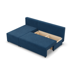 Fermo Poso Ecksofa, Farbe - BLAU