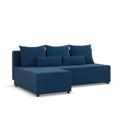Fermo Poso Ecksofa, Farbe - BLAU