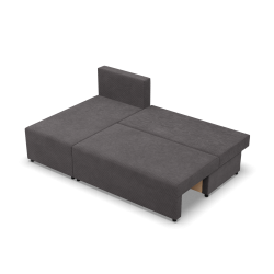 Fermo Poso Corner Sofa, Color - DARK GRAY