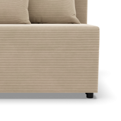 Fermo Poso Corner Sofa, Color - CREAM