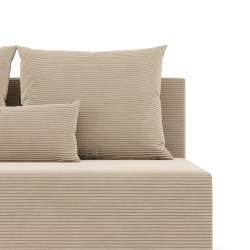 Fermo Poso Corner Sofa, Color - CREAM