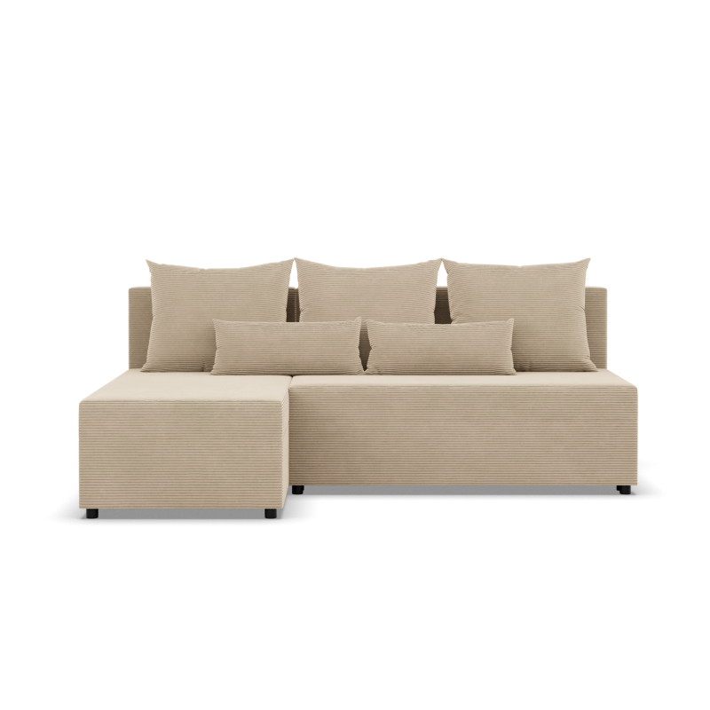 Fermo Poso Corner Sofa, Color - CREAM