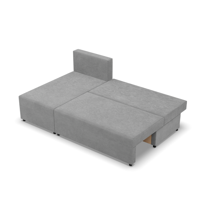 Fermo Poso Corner Sofa, Color - GRAY