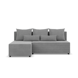 Fermo Poso Corner Sofa, Color - GRAY