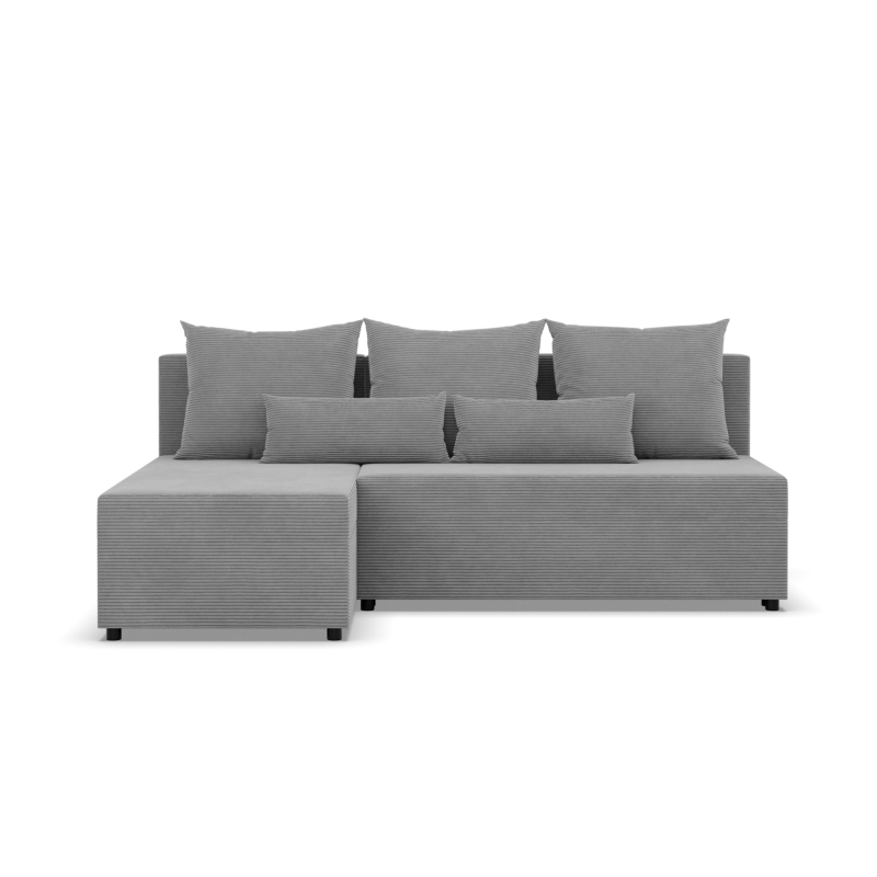Fermo Poso Corner Sofa, Color - GRAY